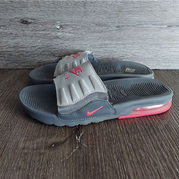 Nike Air Max Camden Slide Grey Pink Blast BQ4633-002 Size 6 - Picture 4 of 10